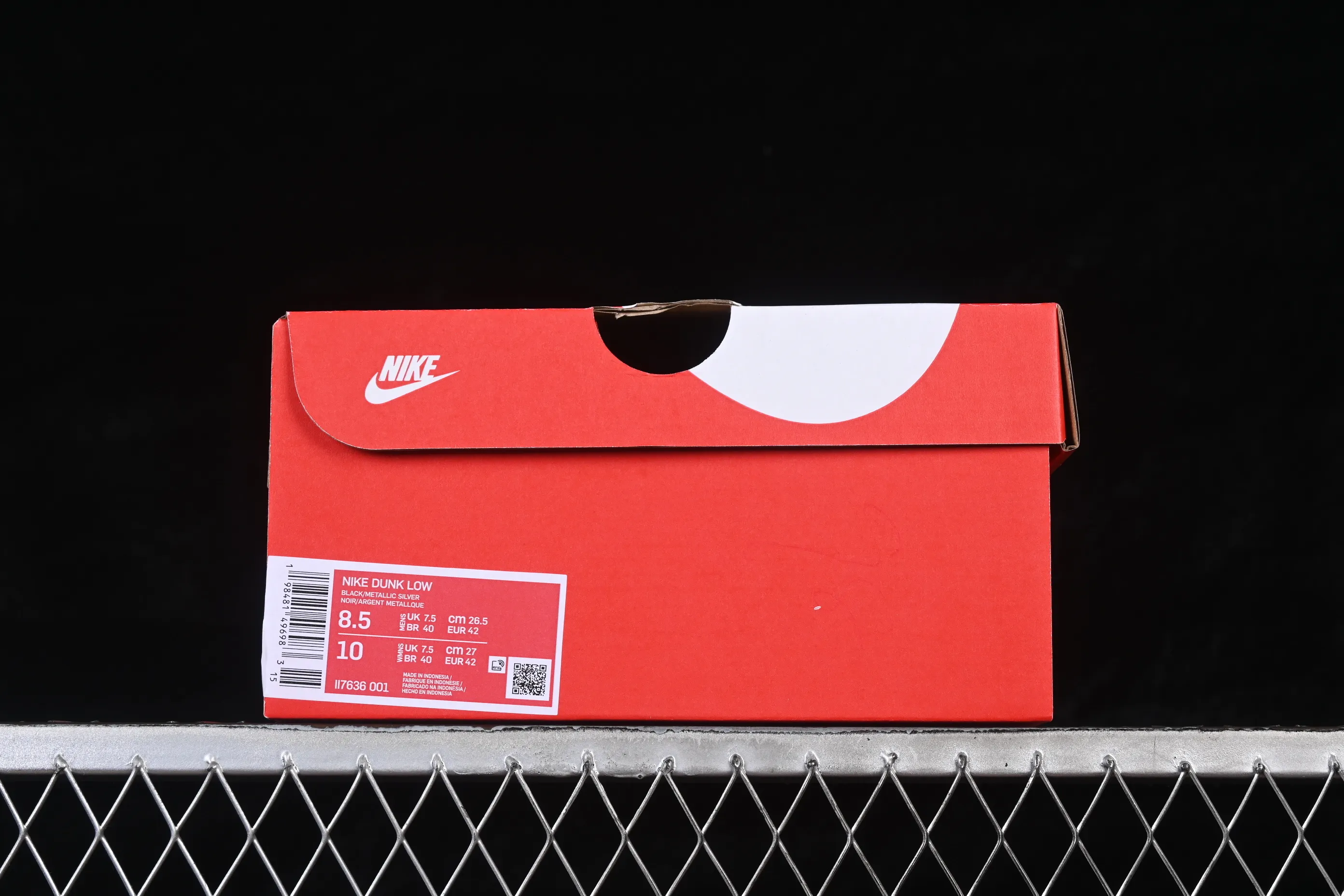 All categories Nk SB Dunk series Nk SB Dunk Low low-top sneakers Nike SB Dunk Low black and gray color low-top casual sneakers II7636-001